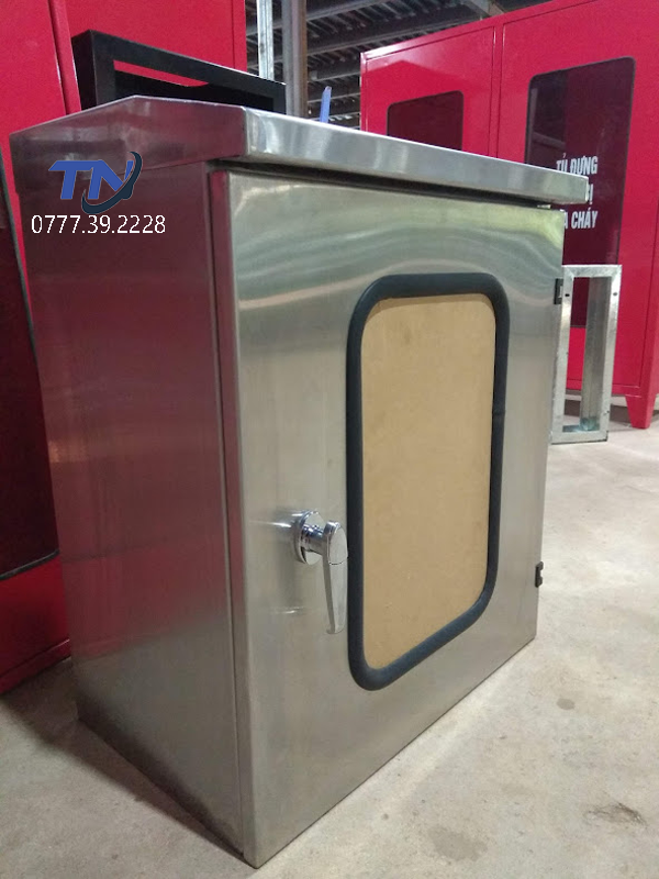 Tủ điện Inox 304 KT(CxRxS): 600x400x200mm, ngoài trời