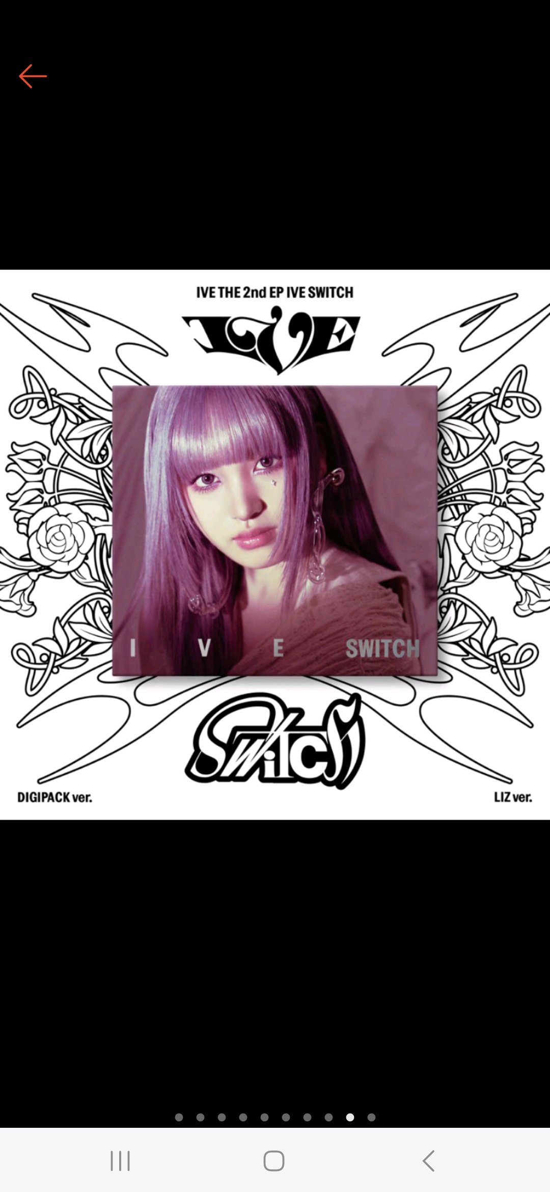 Album IVE SWITCH chính hãng, nguyên seal