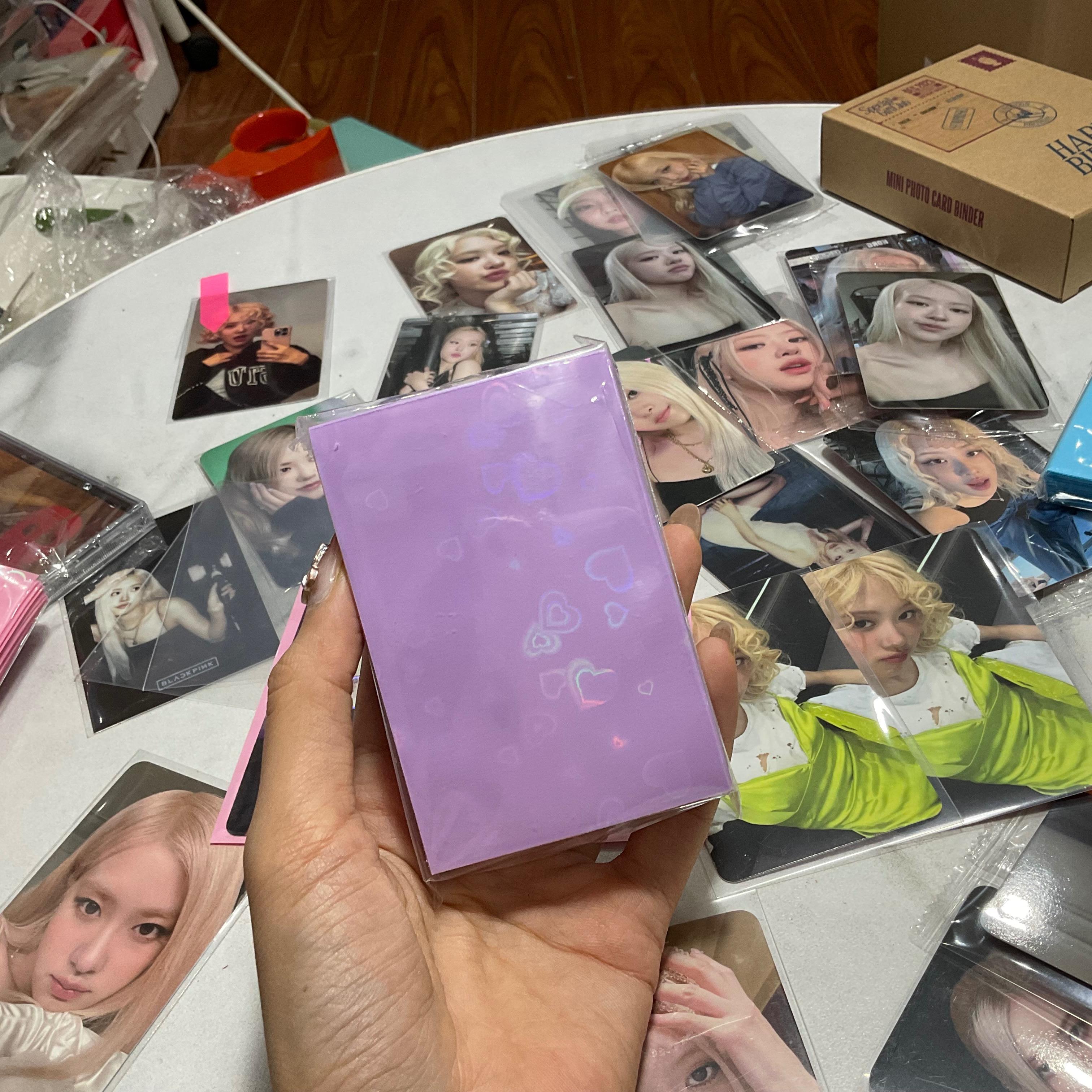 Sleeve màu đựng photocard, thẻ ảnh