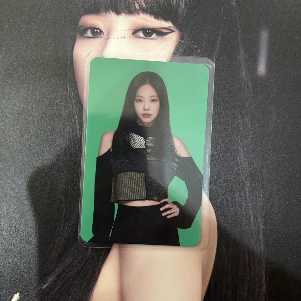 [Đấu giá] Photocard BP Jennie - Thẻ ảnh bo góc BP Jennie