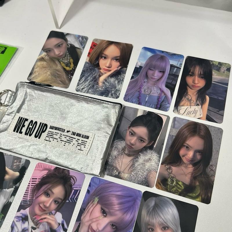 [WEGOUP] BABYMONSTER KEYRING ZIPPER POUCH