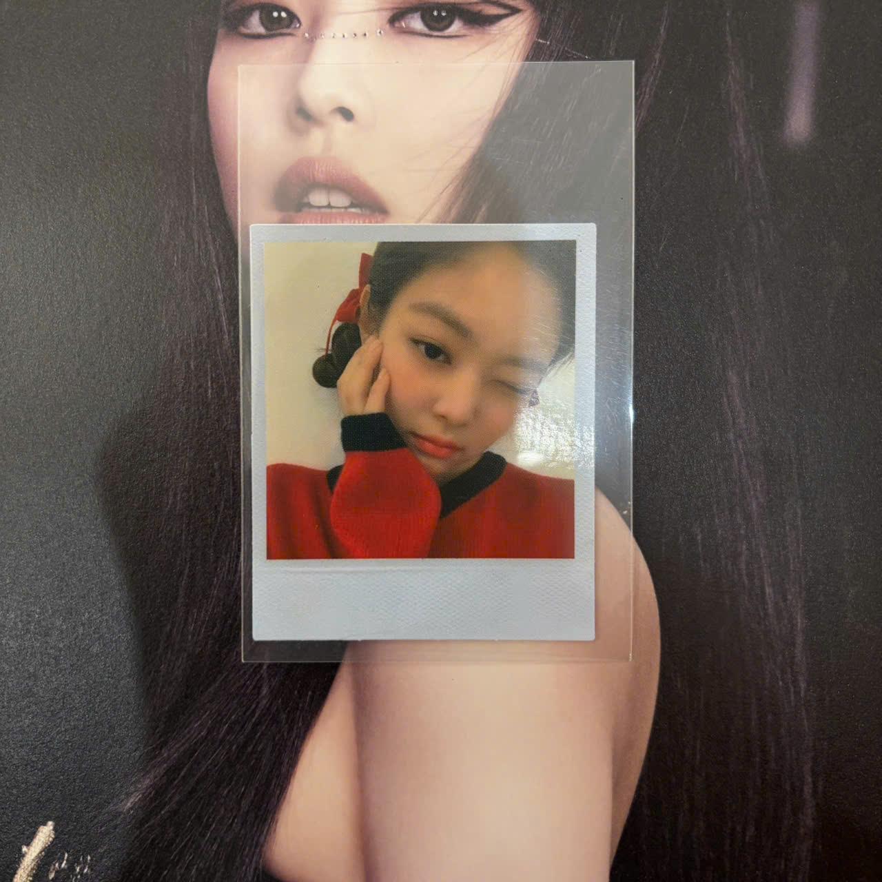 [Đấu giá] Photocard BP Jennie - Thẻ ảnh bo góc BP Jennie