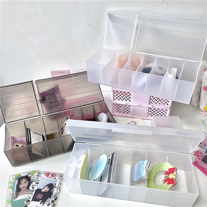 Hộp nhựa chia ngăn đựng photocard, sleeve