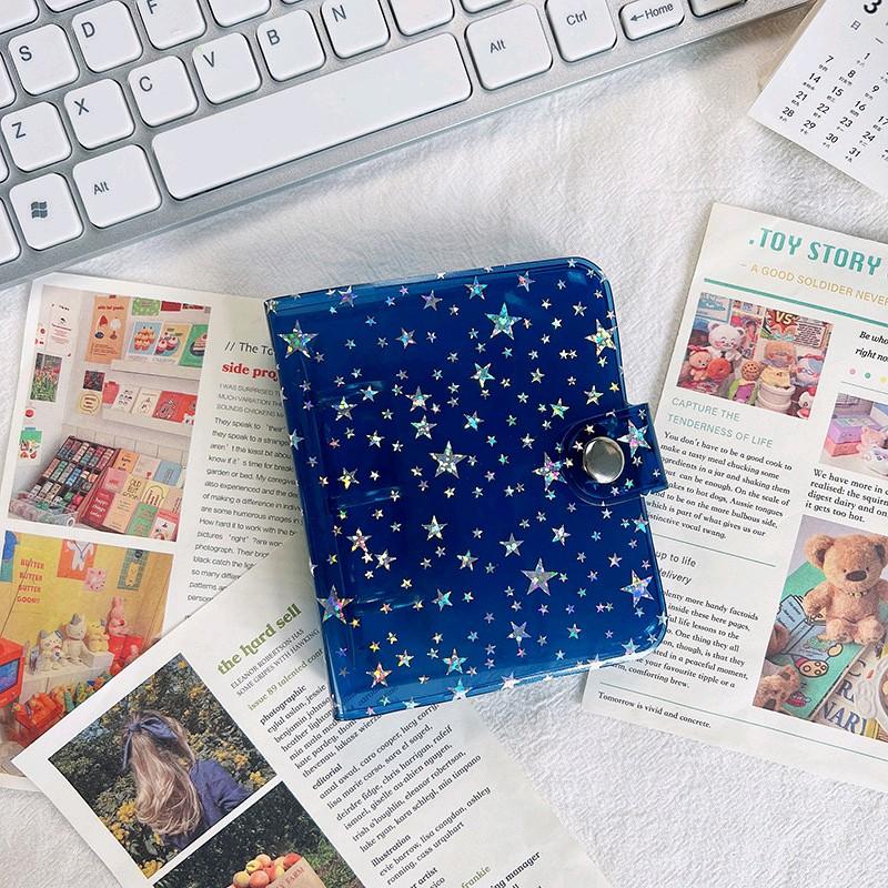 Binder mini bìa nhựa có sẵn 20 sheet đựng 40 photocard