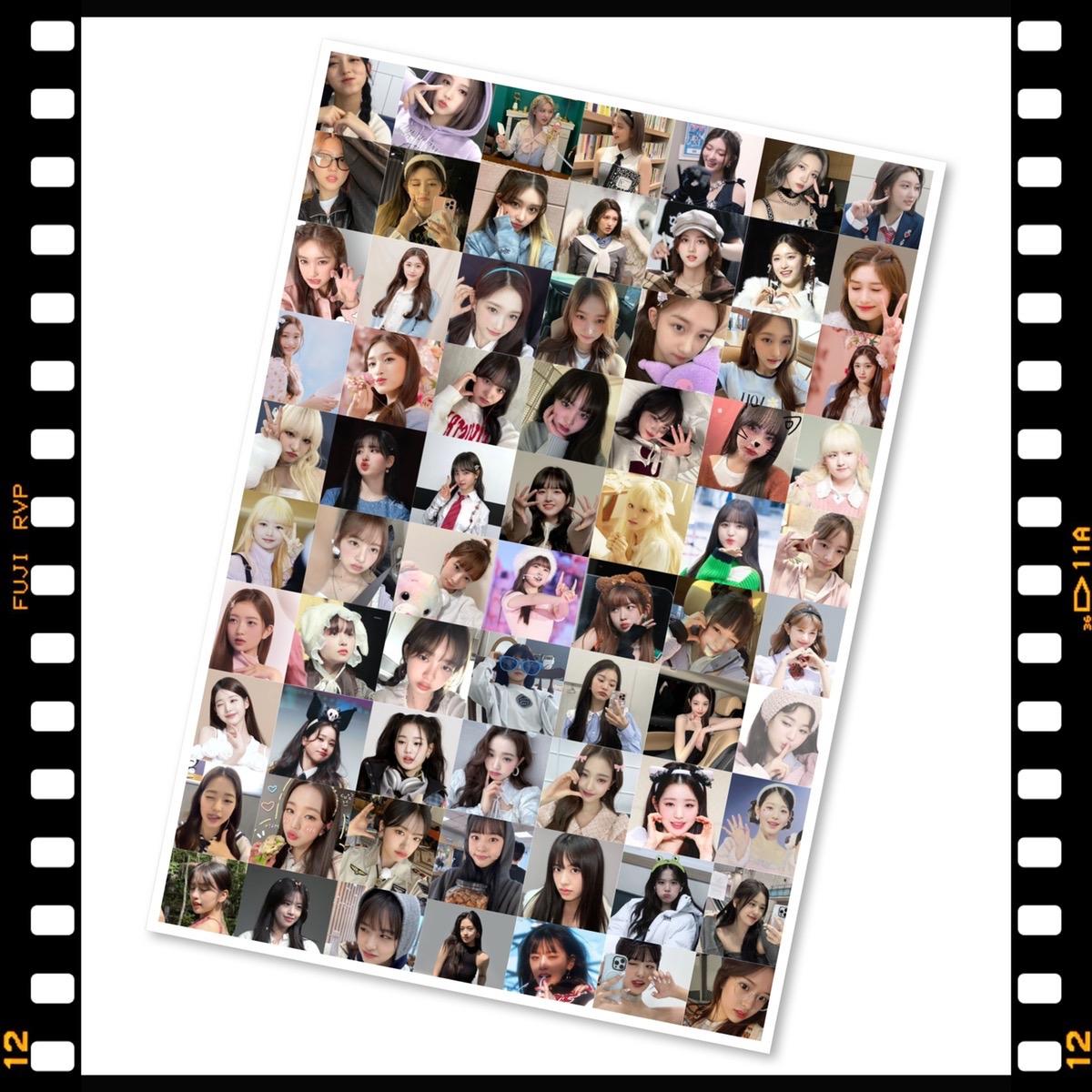 Set 70 sticker niêm phong IVE (sticker trang trí)