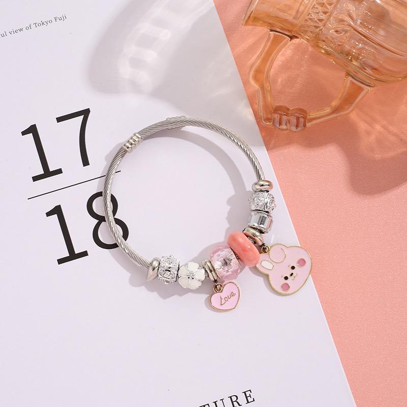 Vòng tay charm BT21 loại xịn