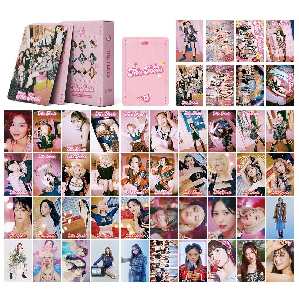 Hộp 54 photocard TWICE (Hộp ảnh bo góc TWICE)