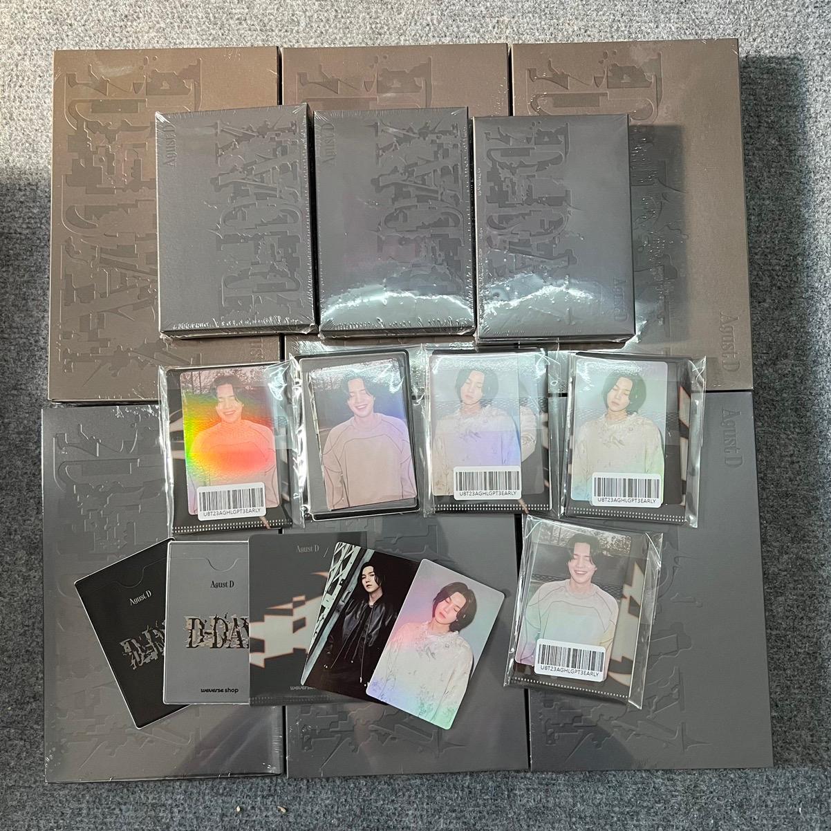 Album D-DAY Agust D - Bộ ảnh solo Agust D-DAY