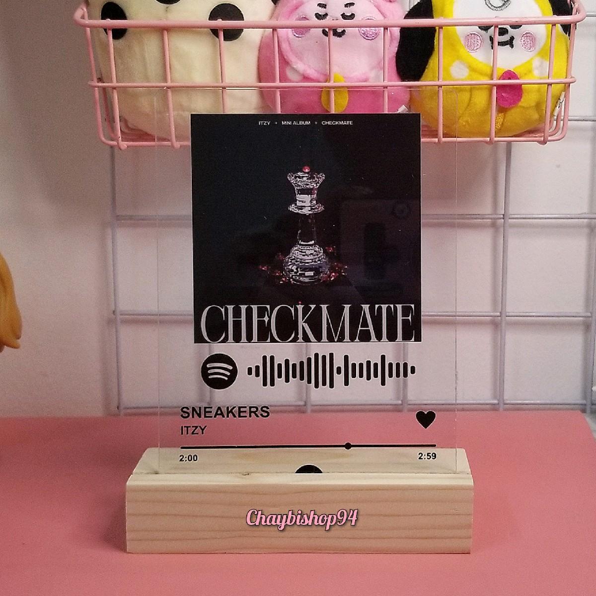 Khung ảnh mica Spotify ITZY