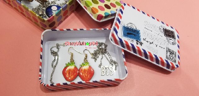 Hộp thiếc đựng card, đựng phụ kiện size size 6.8x9.4x2.3cm