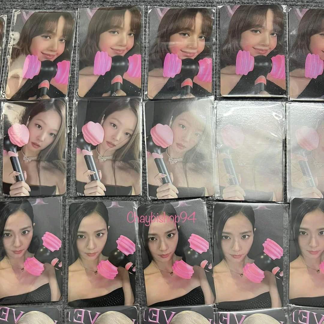 Photocard lightstick BP - Ảnh kèm lightstick đợt 2