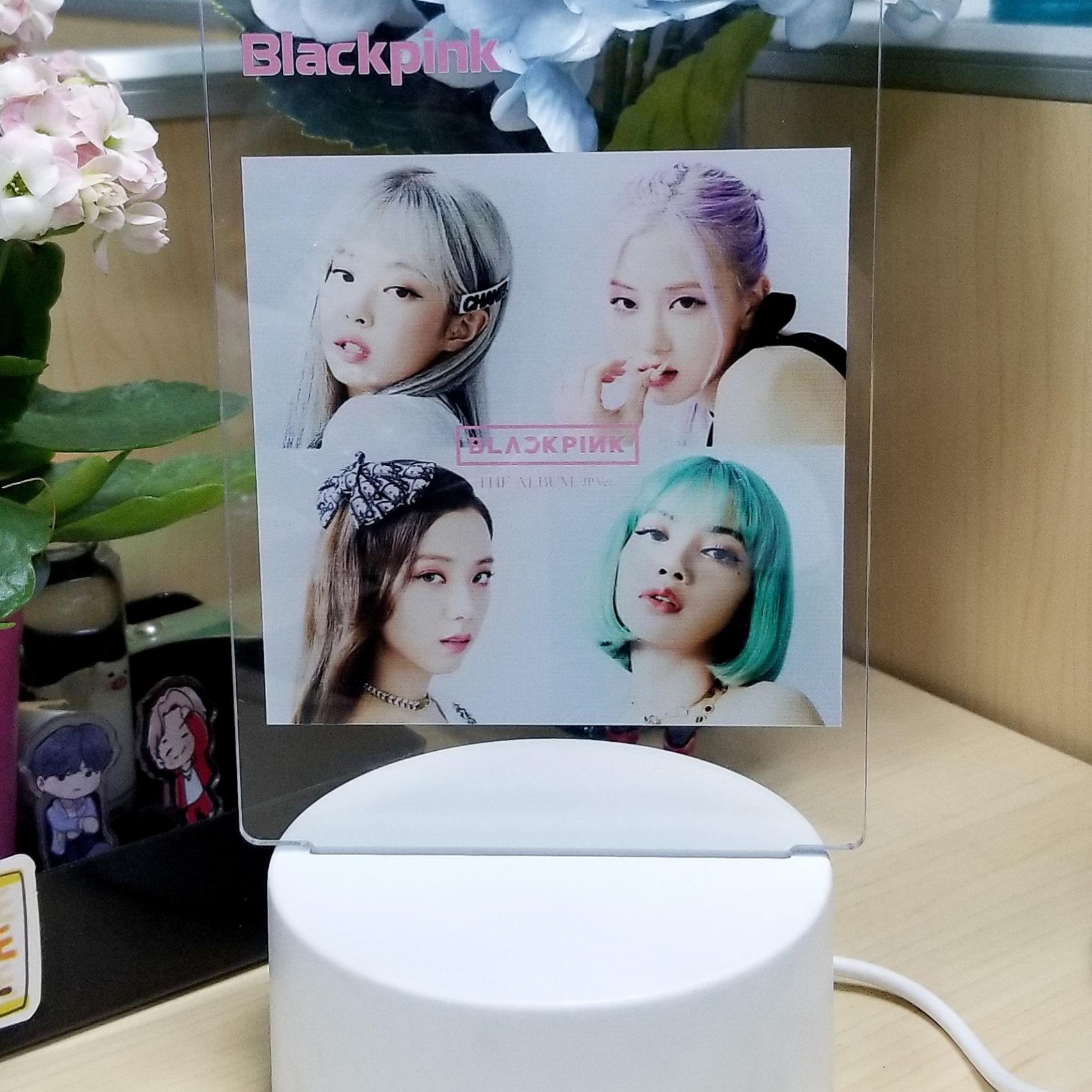 Đèn bàn trang trí BLACKPINK (Đèn ngủ BLACKPINK)
