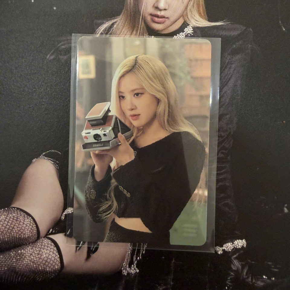 Photocard BP Rosé - Thẻ ảnh bo góc BP Rosé