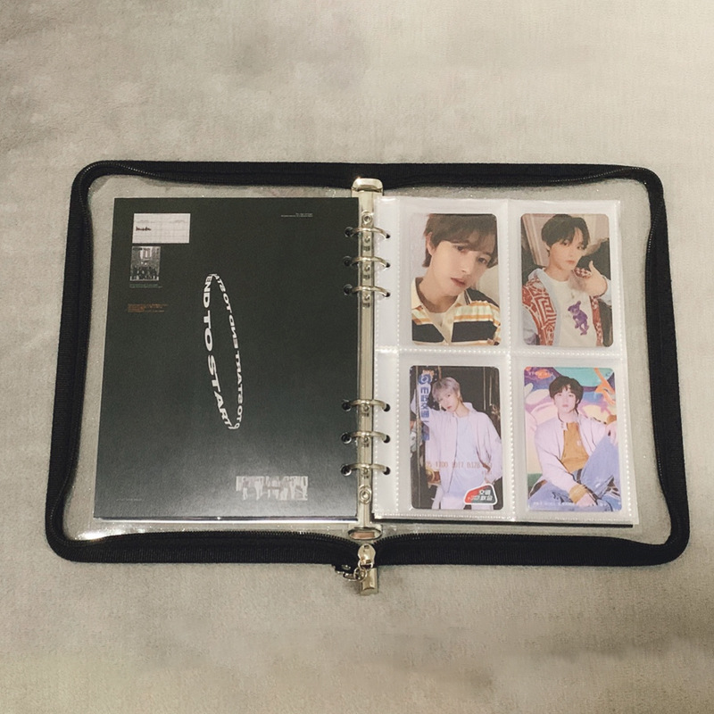 Binder A5 kéo khóa (đựng ảnh, sổ, ...)