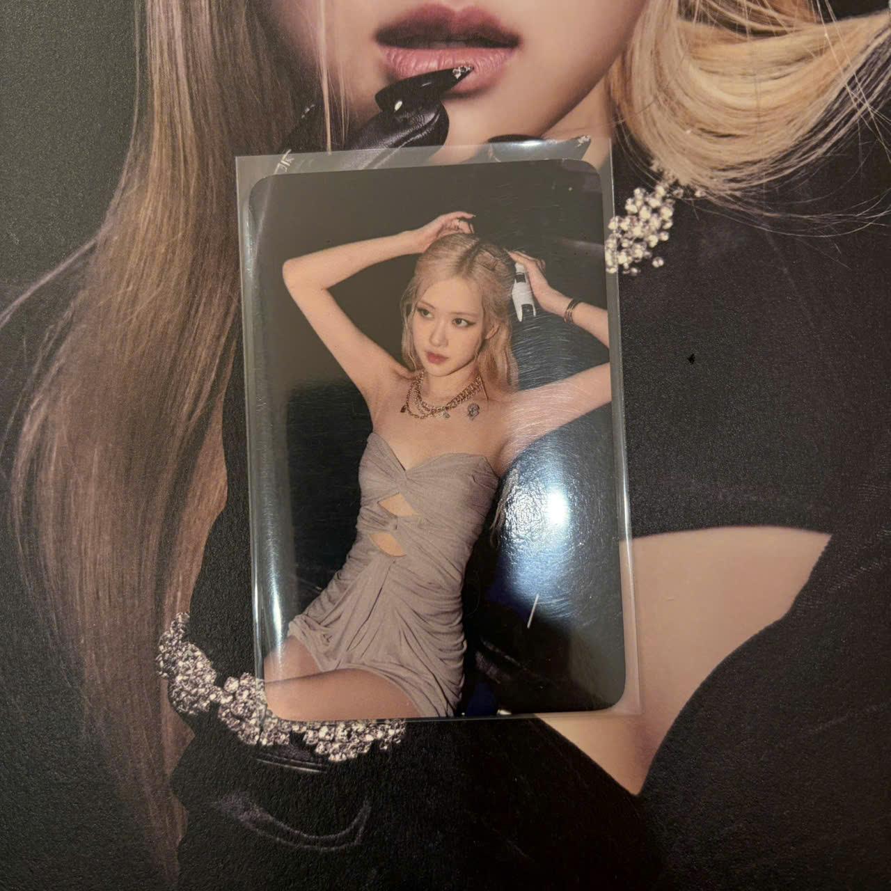 Photocard BP Rosé - Thẻ ảnh bo góc BP Rosé
