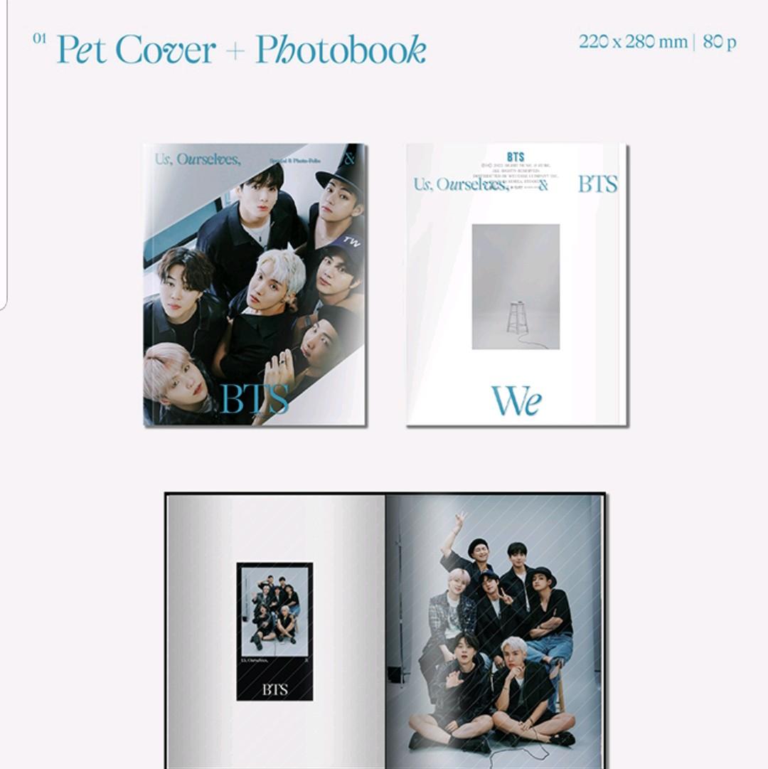Photobook BTS official nguyên seal có sẵn