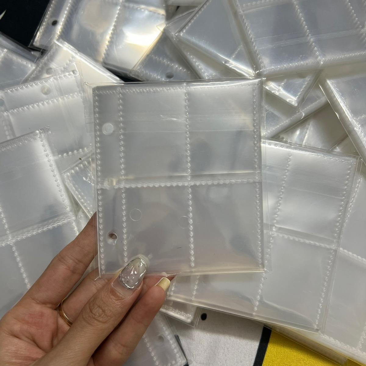 Binder mini bìa nhựa có sẵn 20 sheet đựng 40 photocard