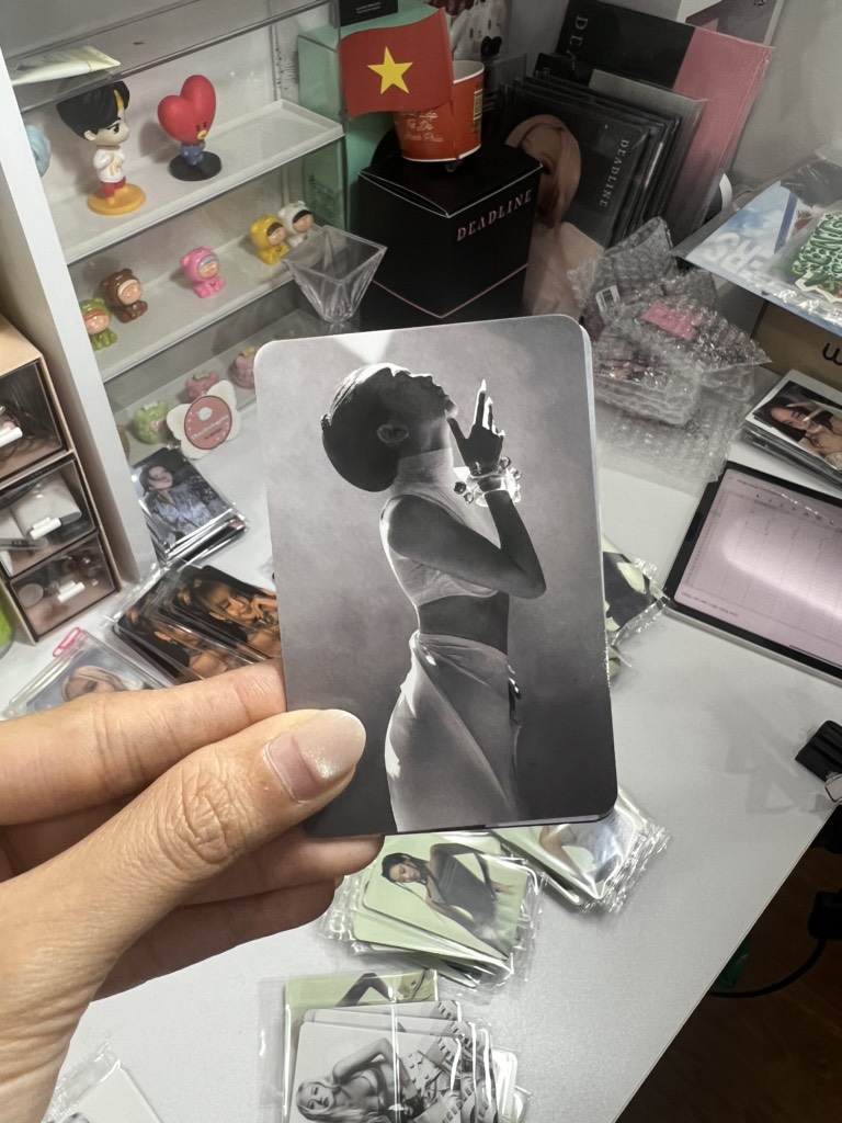 Photocard BLACKPINK DEADLINE chính hãng