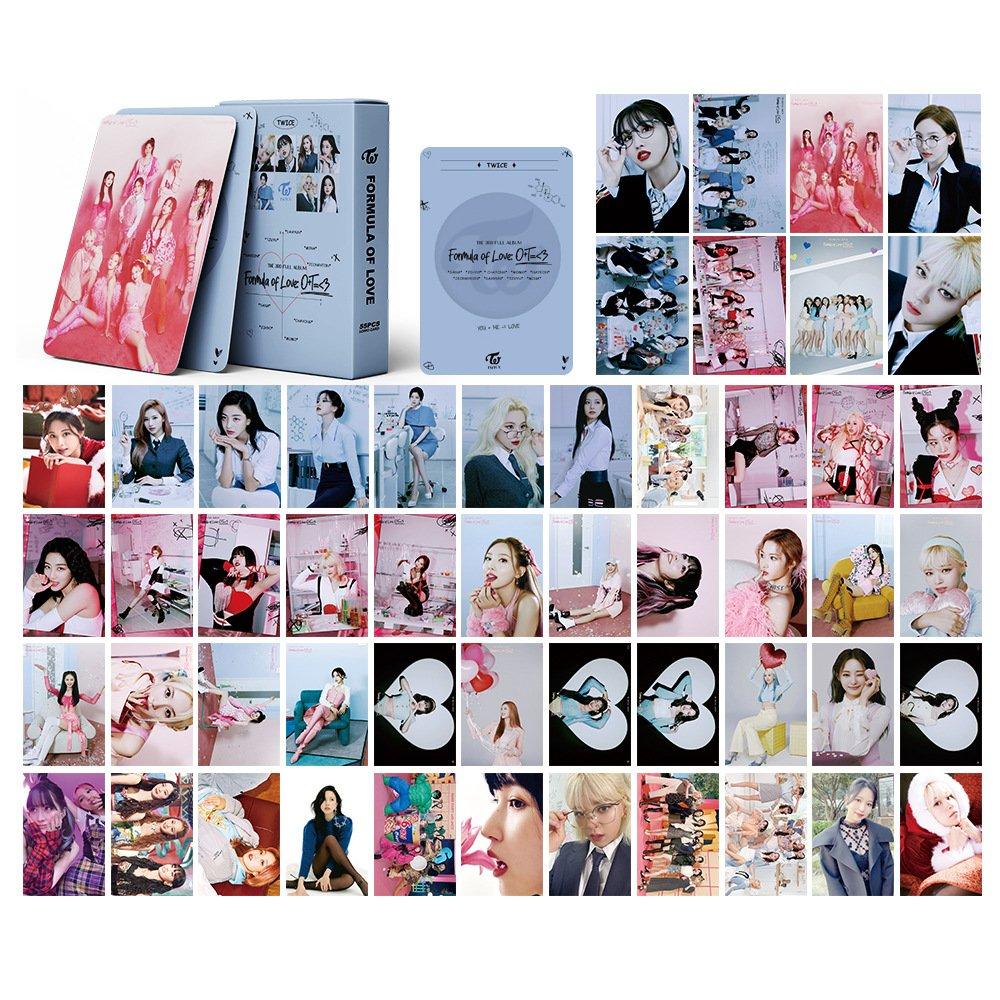 Hộp 54 photocard TWICE (Hộp ảnh bo góc TWICE)
