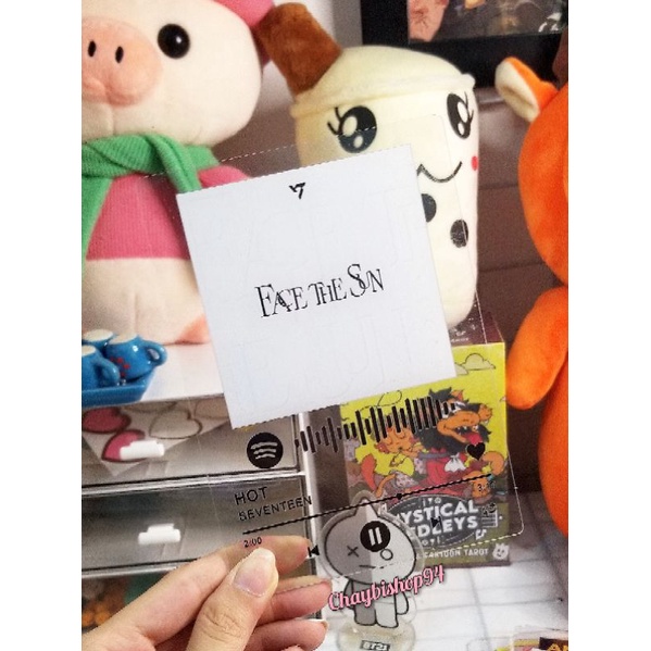 Khung ảnh mica Spotify phát nhạc Seventeen Darl+ing