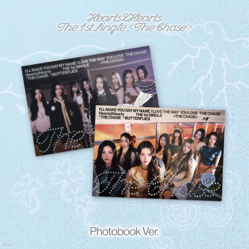 Hearts2Hearts(하츠투하츠) - 싱글 1집 [The Chase] (Photobook Ver) (버전 랜덤 출고)