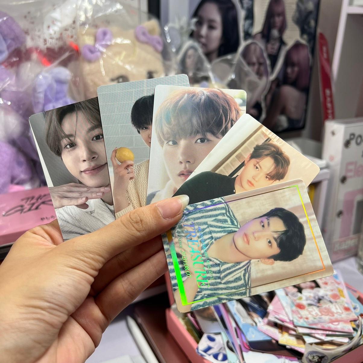 Treasure Trading Photocard - Thẻ ảnh bo góc Treasure chính hãng