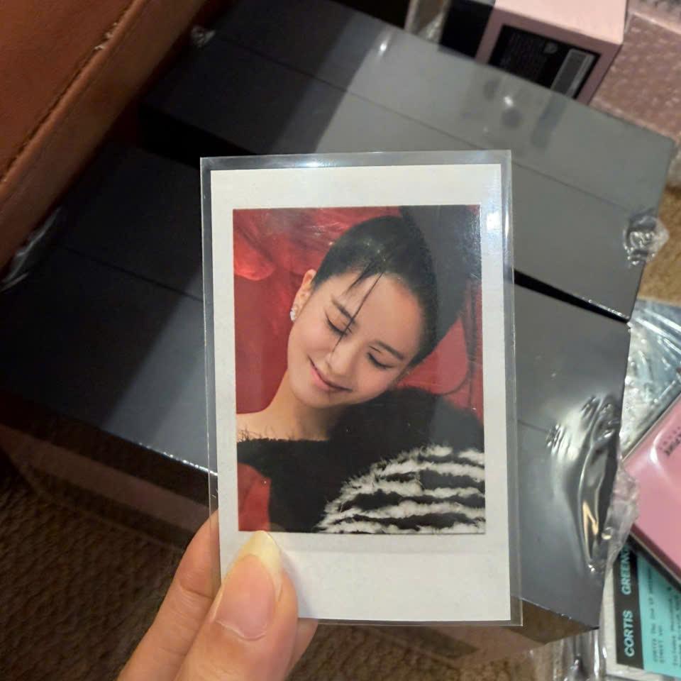 Photocard BP Jisoo - Thẻ ảnh bo góc BP Jisoo