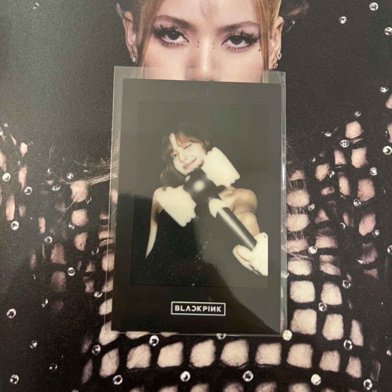 Photocard BP Lisa - Thẻ ảnh bo góc BP Lisa