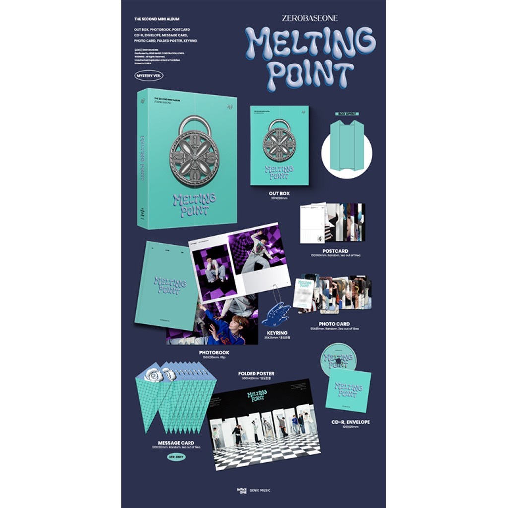 Album Zerobaseone Melting Point