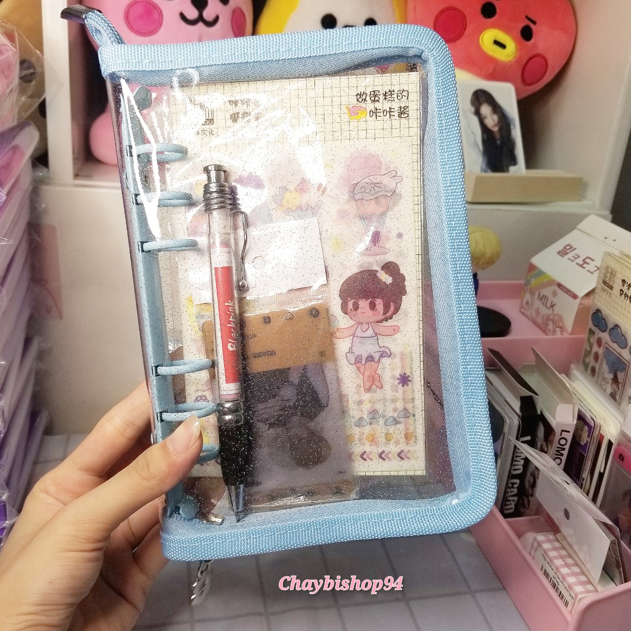 Binder zip size A6