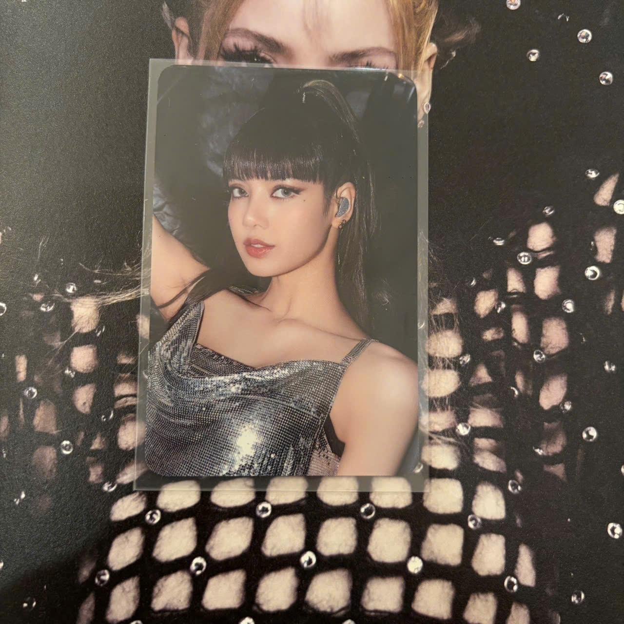 Photocard BP Lisa - Thẻ ảnh bo góc BP Lisa