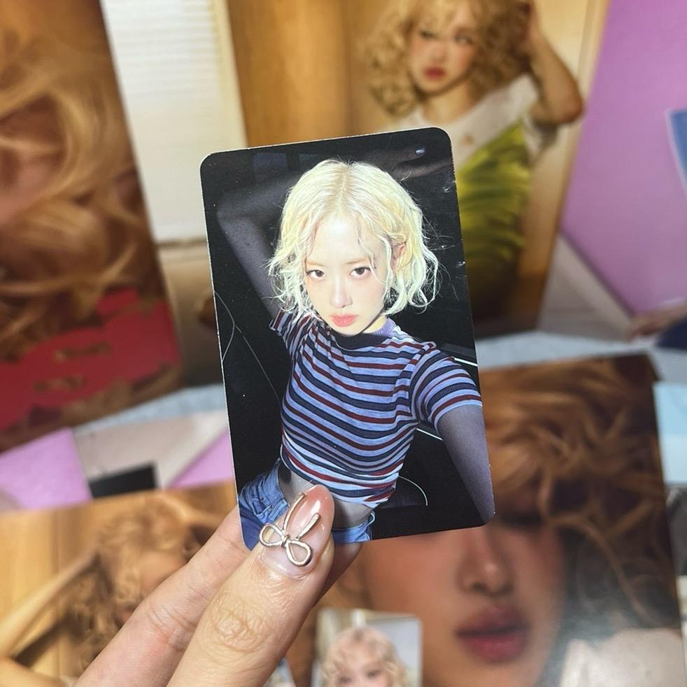 Photocard Season's Greeting: Hank & Rosé