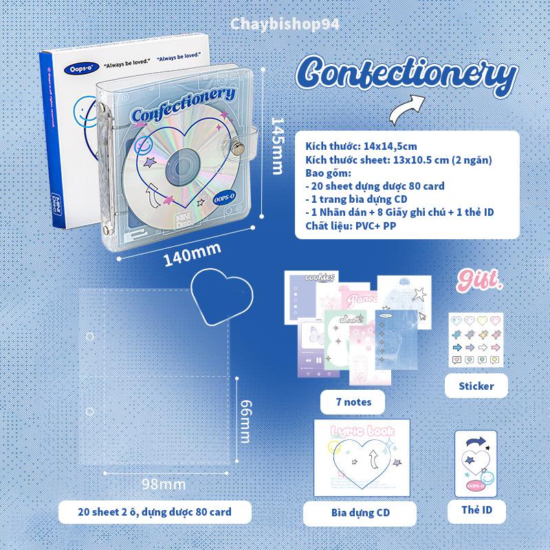 Binder CD có sẵn 20 sheet