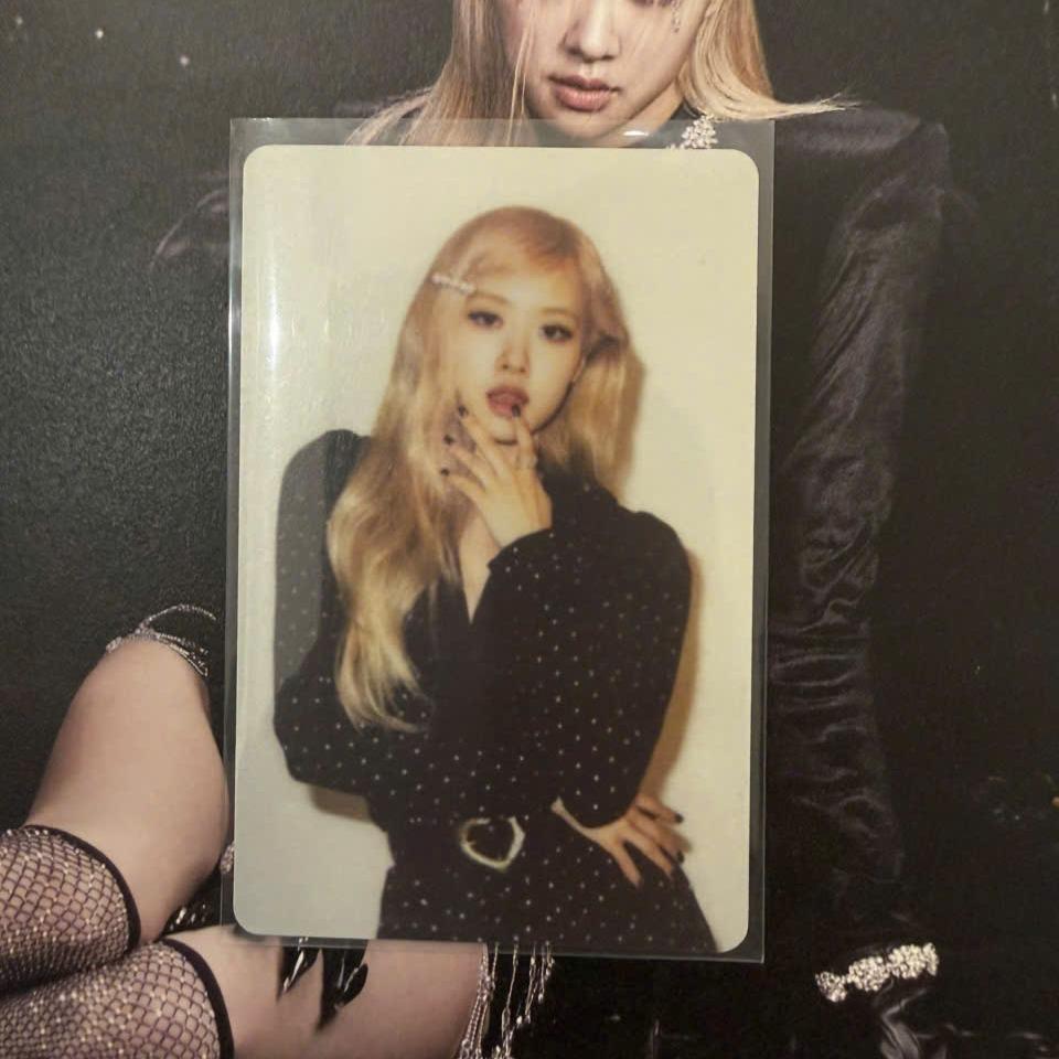 Photocard BP Rosé - Thẻ ảnh bo góc BP Rosé