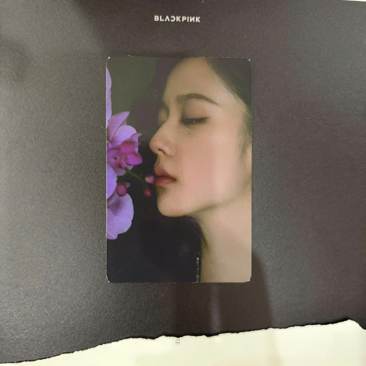 Photocard BP Jisoo - Thẻ ảnh bo góc BP Jisoo