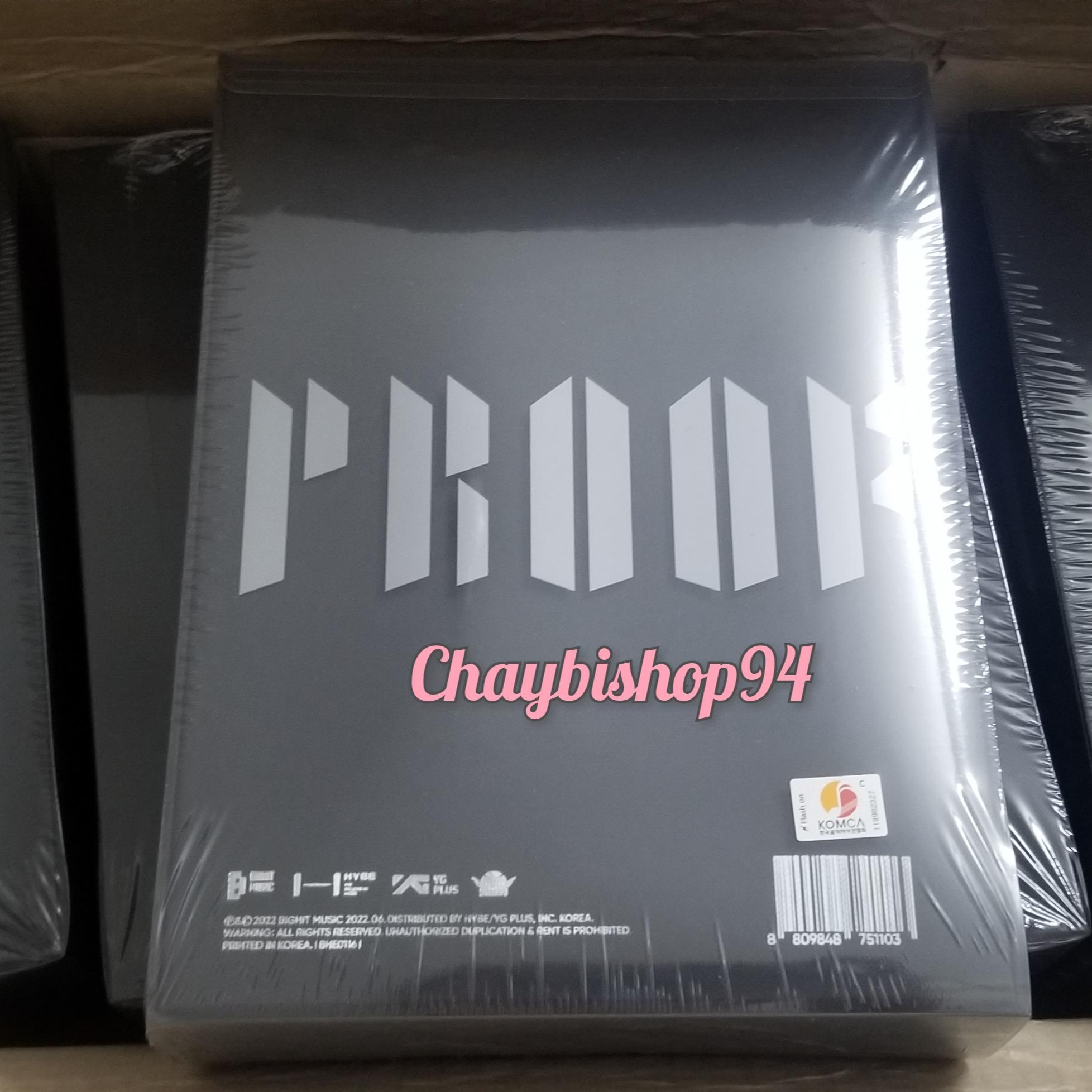 Official - Album BTS Proof (nguyên seal tặng kèm toploader)