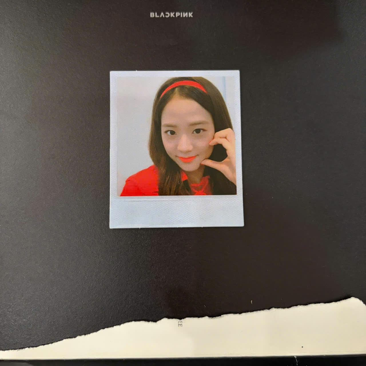 Photocard BP Jisoo - Thẻ ảnh bo góc BP Jisoo