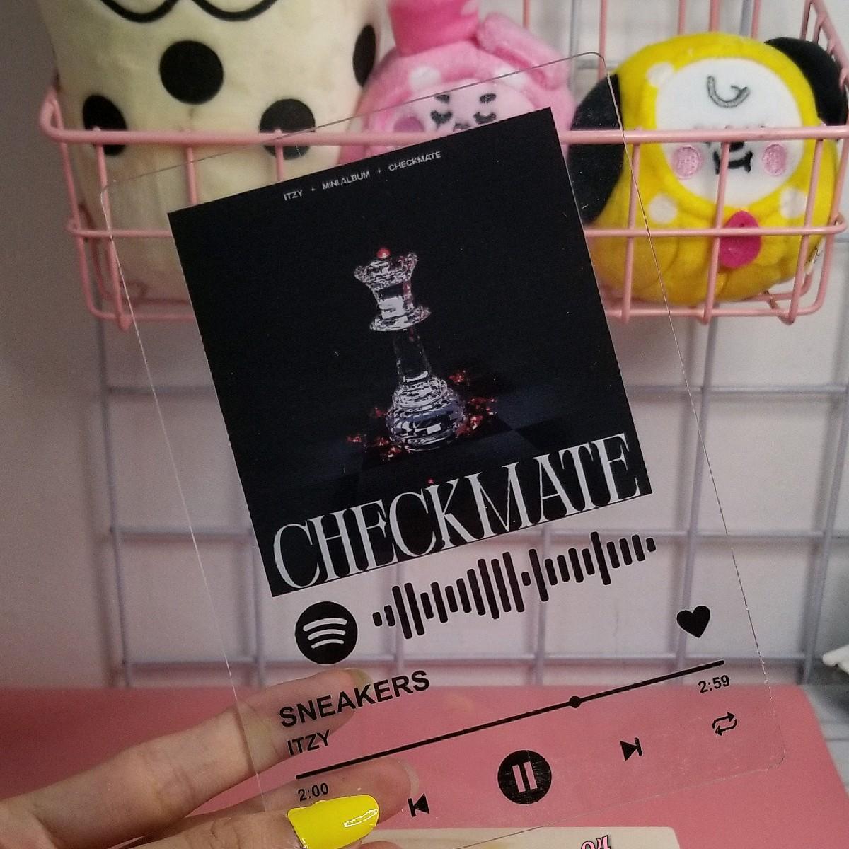 Khung ảnh mica Spotify ITZY