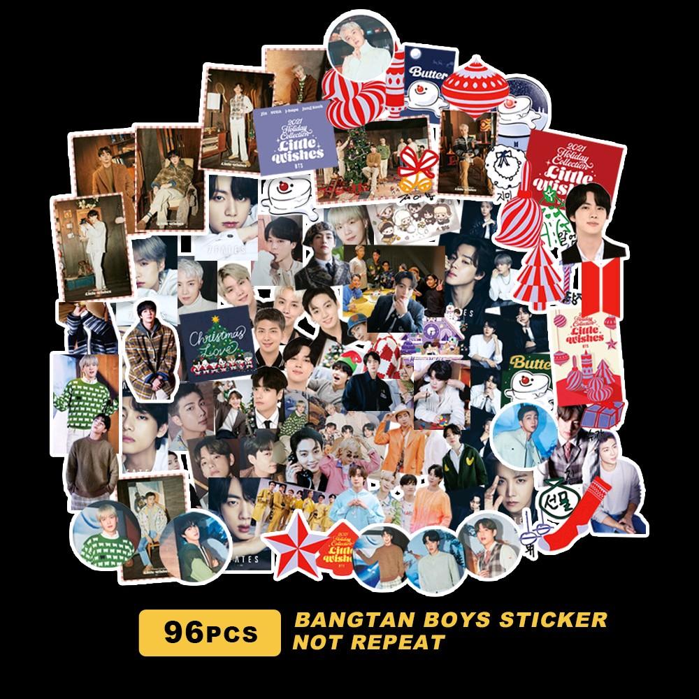 Túi 77-100pcs sticker BTS