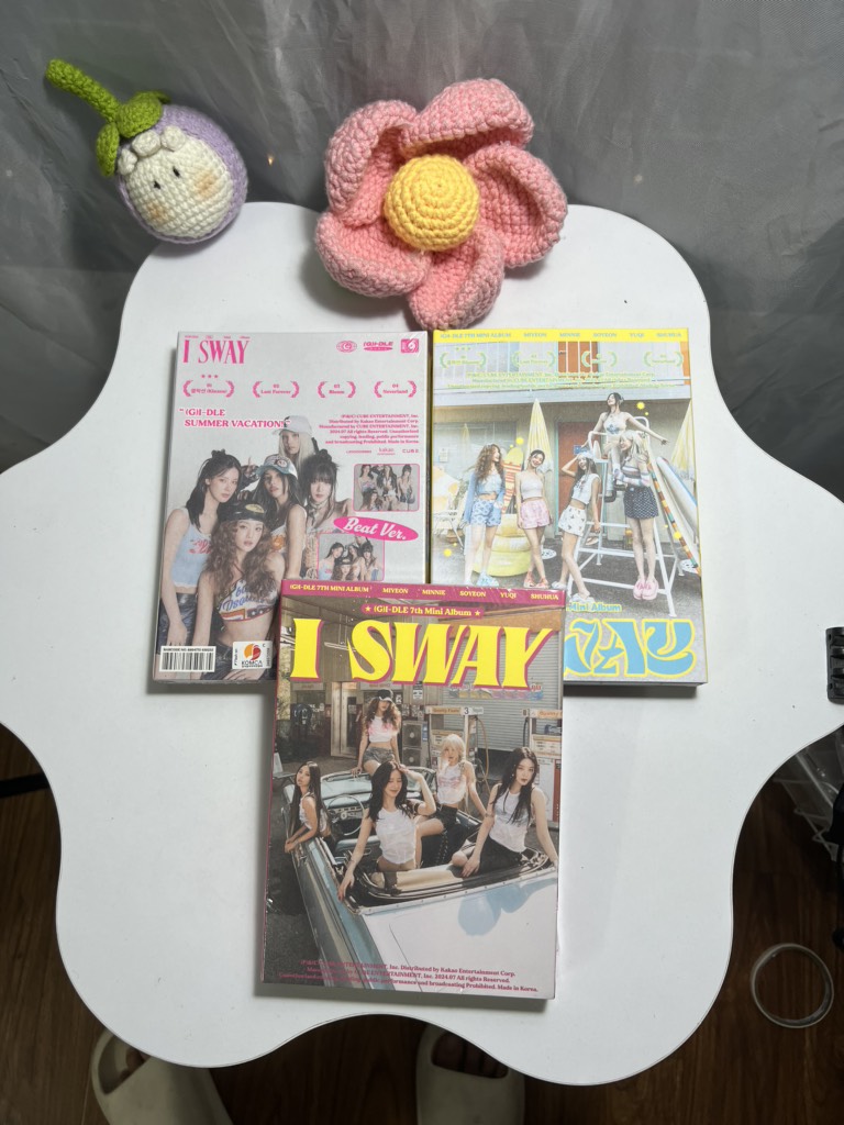 Album I SWAY (G)i-DLE chính hãng, nguyên seal