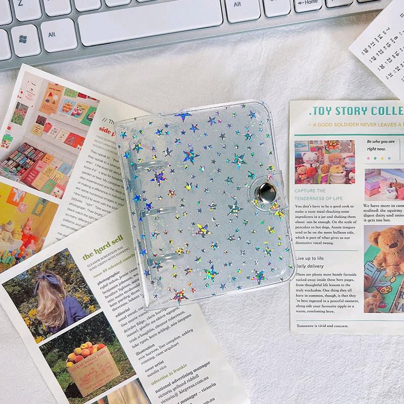 Binder mini bìa nhựa có sẵn 20 sheet đựng 40 photocard