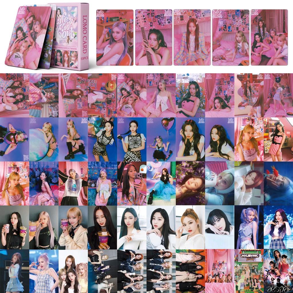 Hộp 54 photocard Aespa