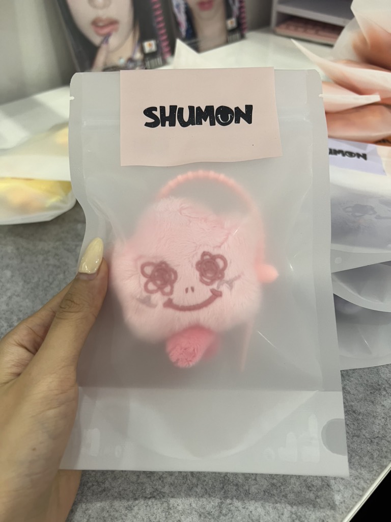 Jisoo Shumon Baby Plush Keychain Official