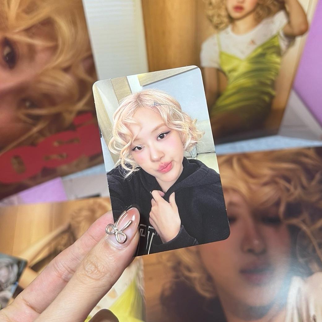 Photocard Season's Greeting: Hank & Rosé