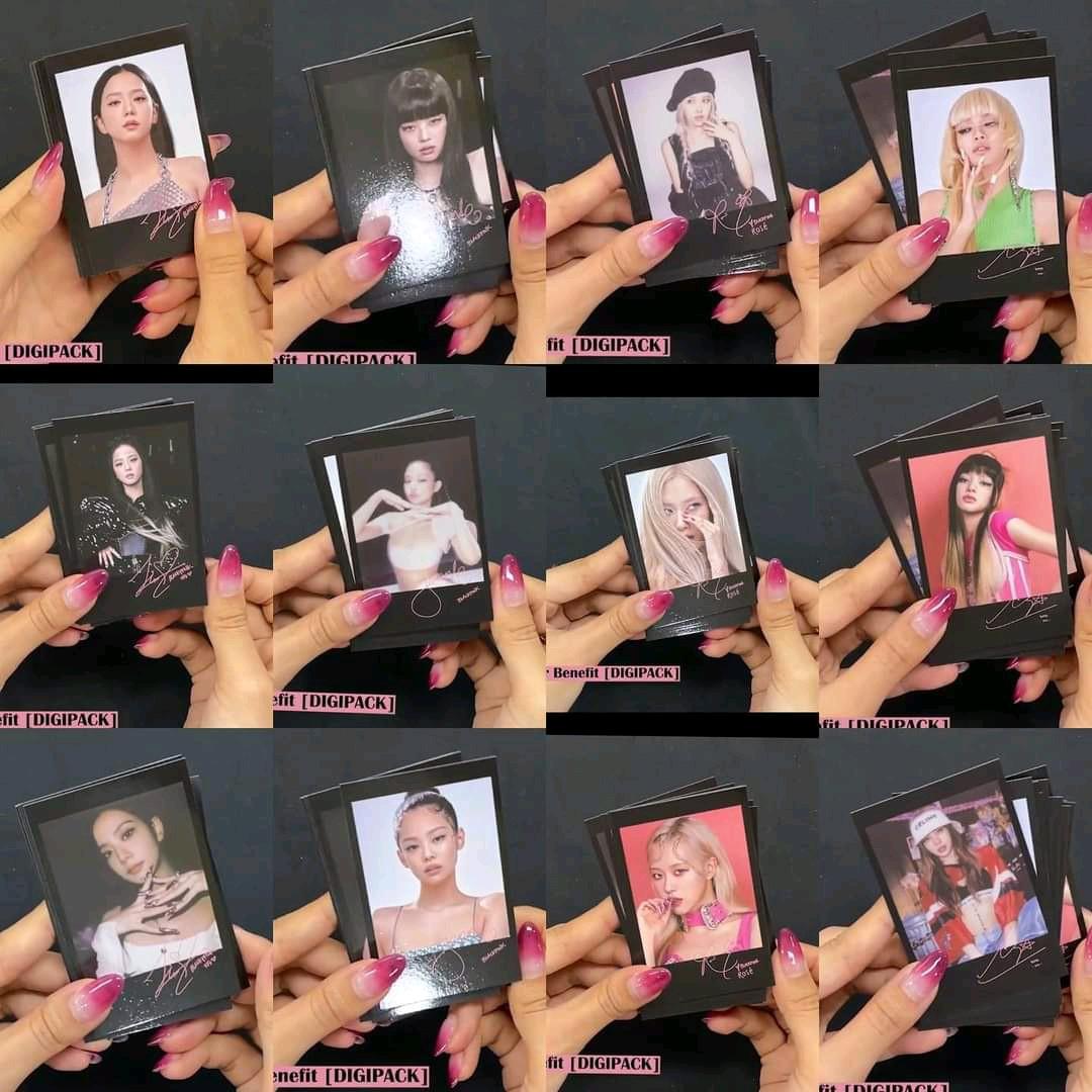 Hộp quà may mắn BLACKPINK (photocard, gift off)