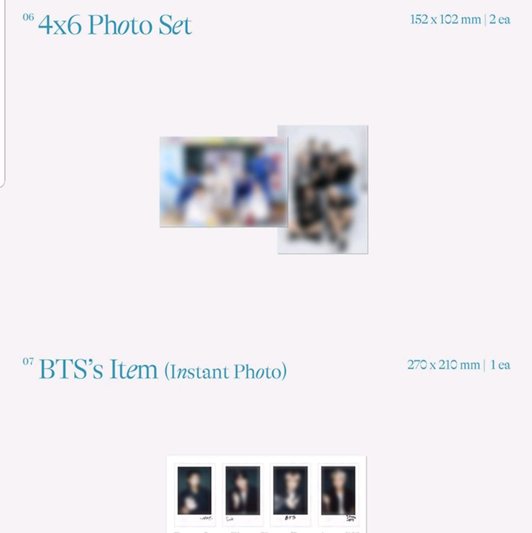 Photobook BTS official nguyên seal có sẵn