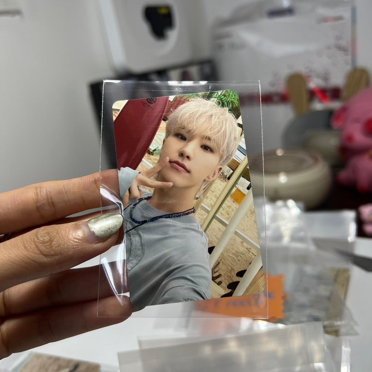 Photocard Seventeen Official - Thẻ ảnh bo góc Seventeen chính hãng