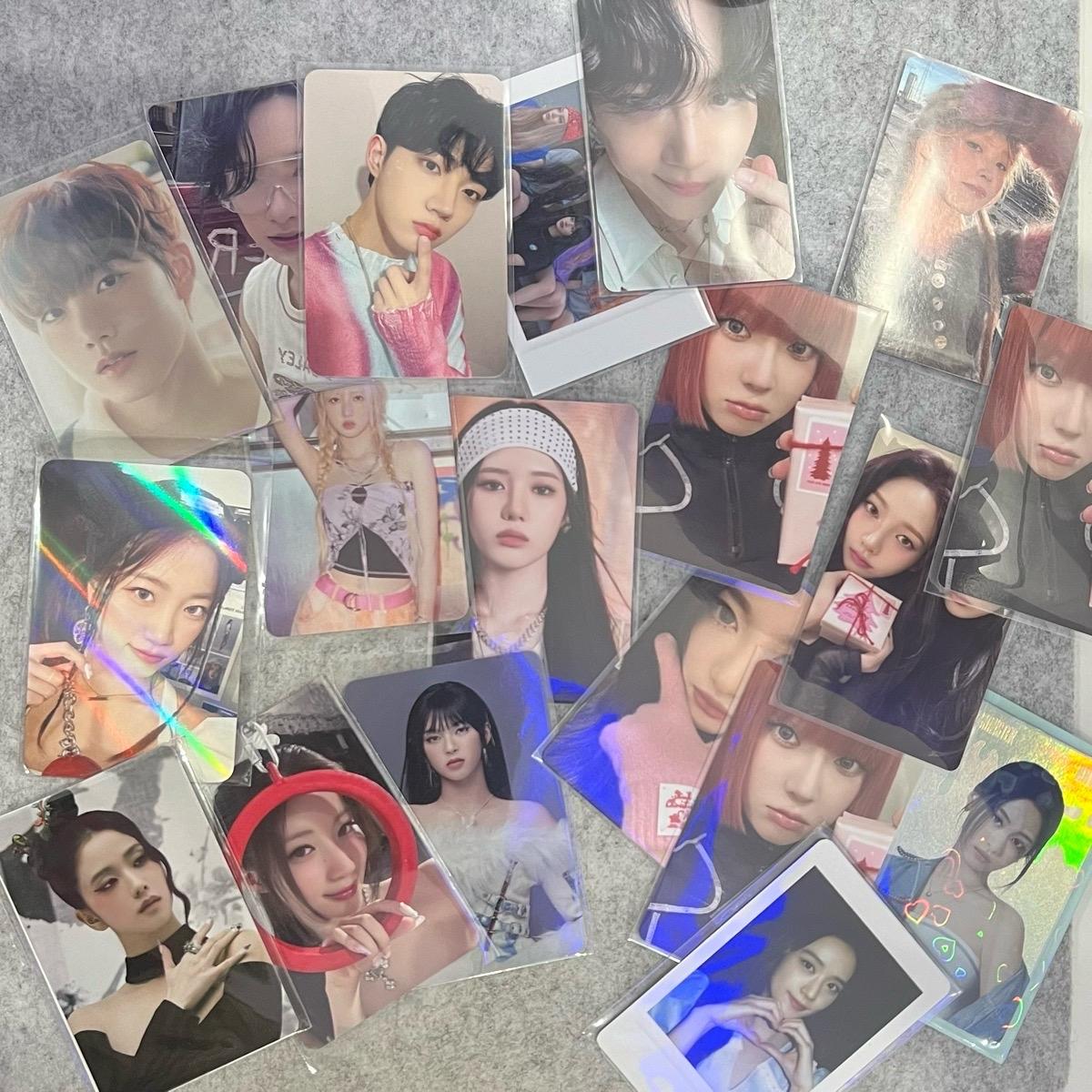 Túi quà trading card thẻ ảnh bo góc trộn gỏi tất cả các nhóm