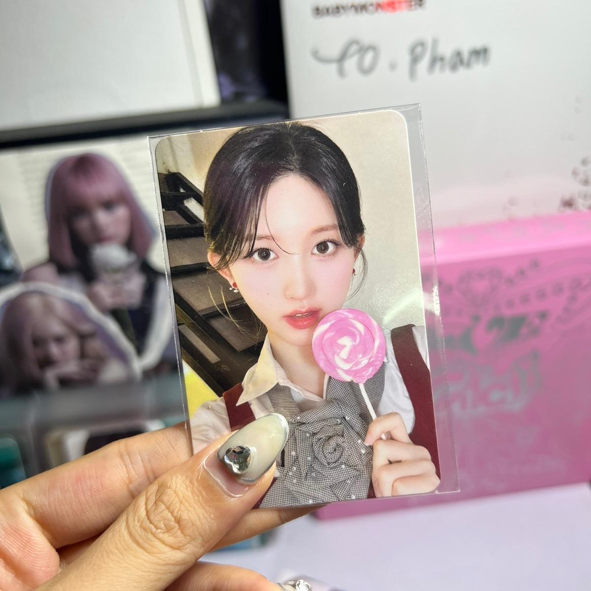 Photocard IVE SWITCH chính hãng, thẻ ảnh bo góc IVE chính hãng