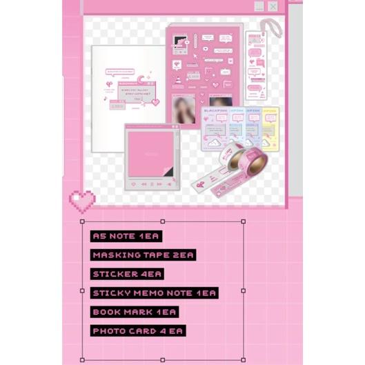 Hộp quà Deco Kit BLACKPINK (nguyên seal)